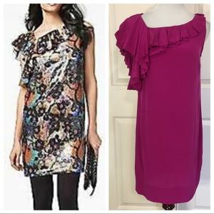 Silk! DVF Amora Dress Silk Ruffles